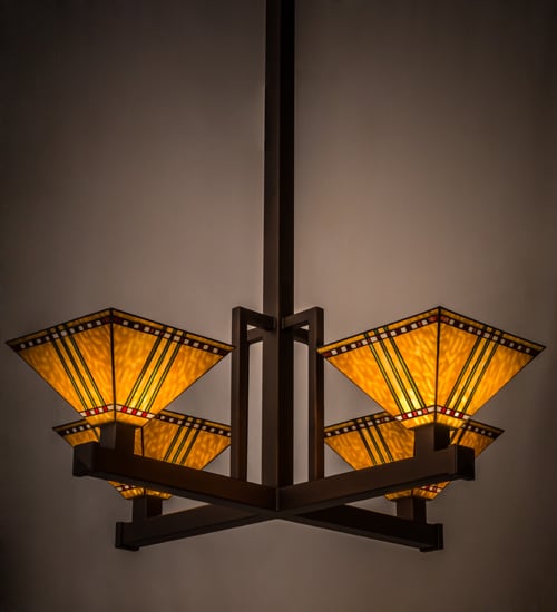 Prairie Corn 4 Light 47" Wide Pendant
