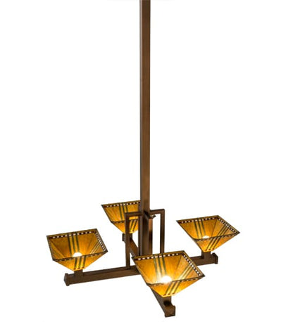 Prairie Corn 4 Light 47" Wide Pendant