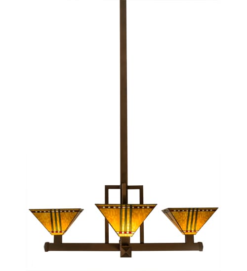 Prairie Corn 4 Light 47" Wide Pendant