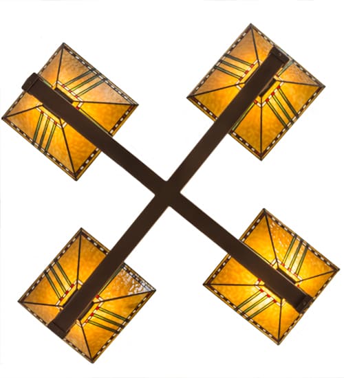 Prairie Corn 4 Light 47" Wide Pendant