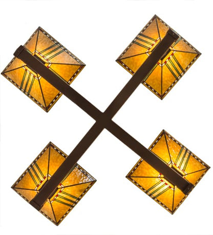 Prairie Corn 4 Light 47" Wide Pendant