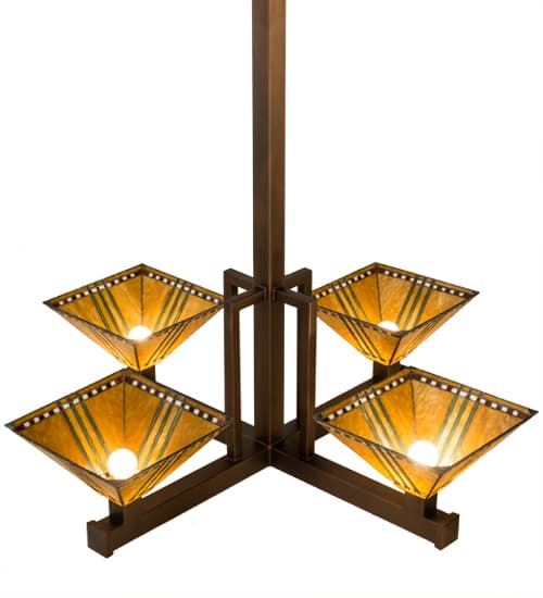 Prairie Corn 4 Light 47" Wide Pendant