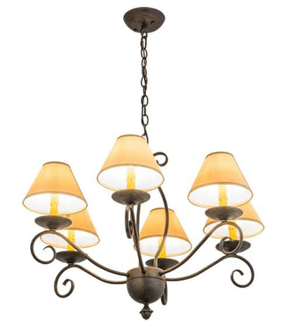 Sienna 6 Light 30" Wide Chandelier