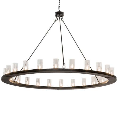Loxley 24 Light 72" Wide Ring Chandelier