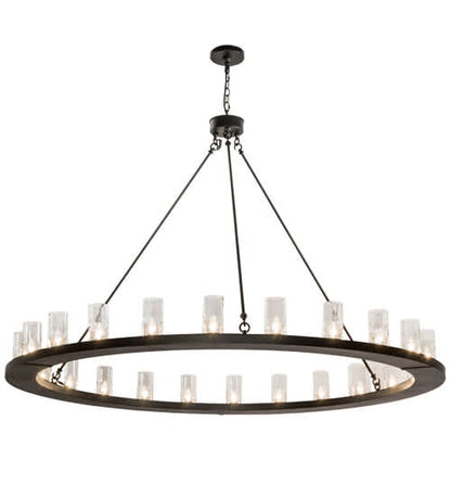 Loxley 24 Light 72" Wide Ring Chandelier