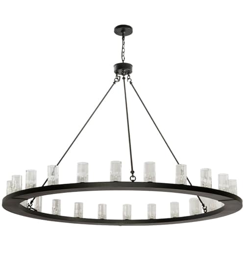 Loxley 24 Light 72" Wide Ring Chandelier