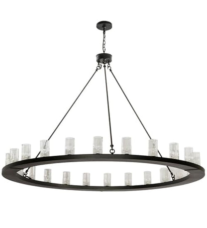 Loxley 24 Light 72" Wide Ring Chandelier