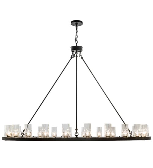 Loxley 24 Light 72" Wide Ring Chandelier