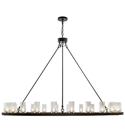 Loxley 24 Light 72" Wide Ring Chandelier