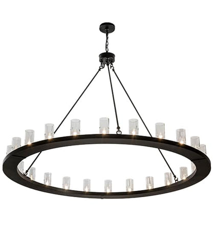 Loxley 24 Light 72" Wide Ring Chandelier