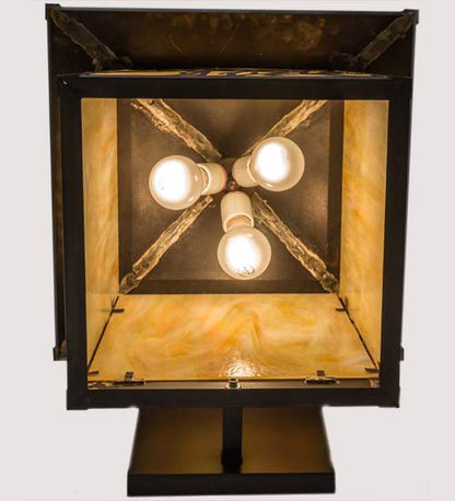 3 Light 19" Tall Wall Sconce