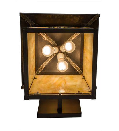 3 Light 19" Tall Wall Sconce