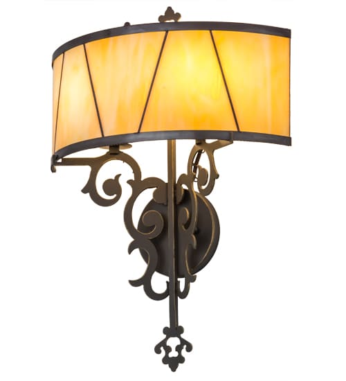 Aneila Honeycomb 2 Light 21" Tall Wall Sconce