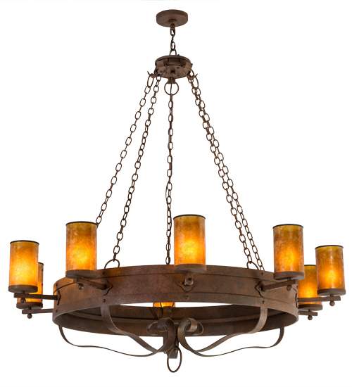 Parnella 10 Light 60" Wide Ring Chandelier