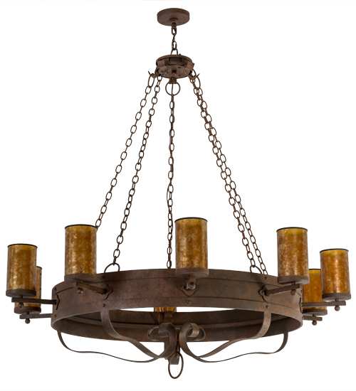 Parnella 10 Light 60" Wide Ring Chandelier