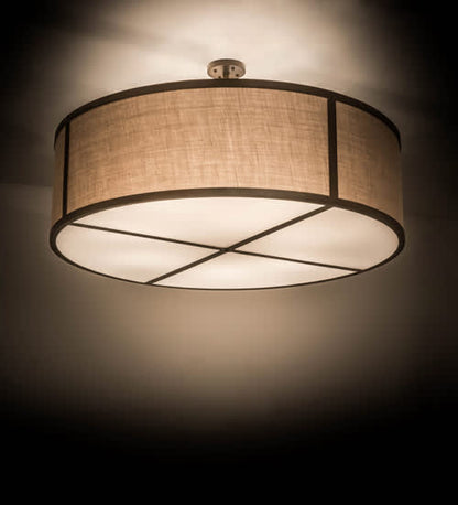 Cilindro 6 Light 54" Wide Pendant