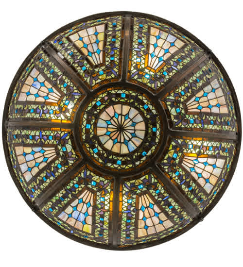 Fleur-de-lis 4 Light 24" Wide Pendant