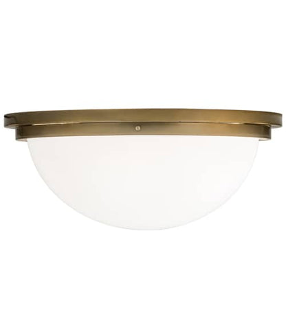 Commerce 4 Light 25" Wide Flush Mount Bowl Ceiling Fixture