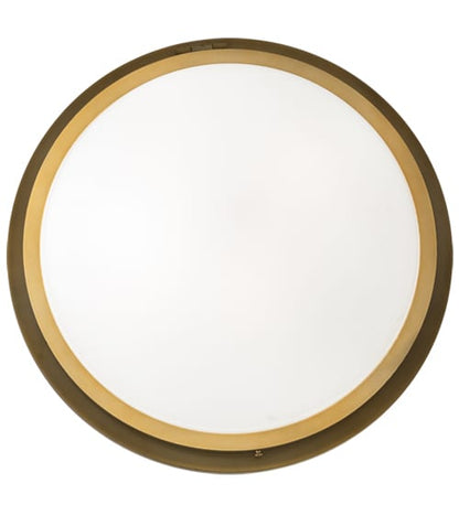 Commerce 4 Light 25" Wide Flush Mount Bowl Ceiling Fixture
