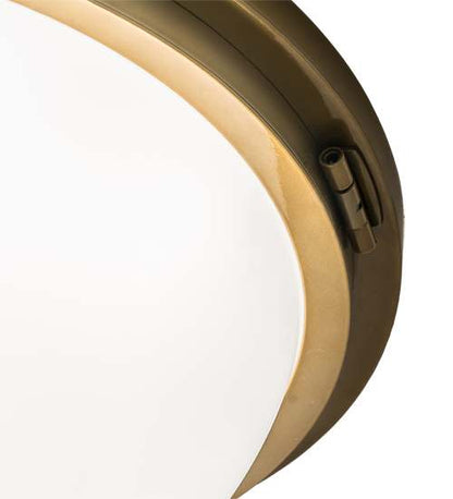 Commerce 4 Light 25" Wide Flush Mount Bowl Ceiling Fixture