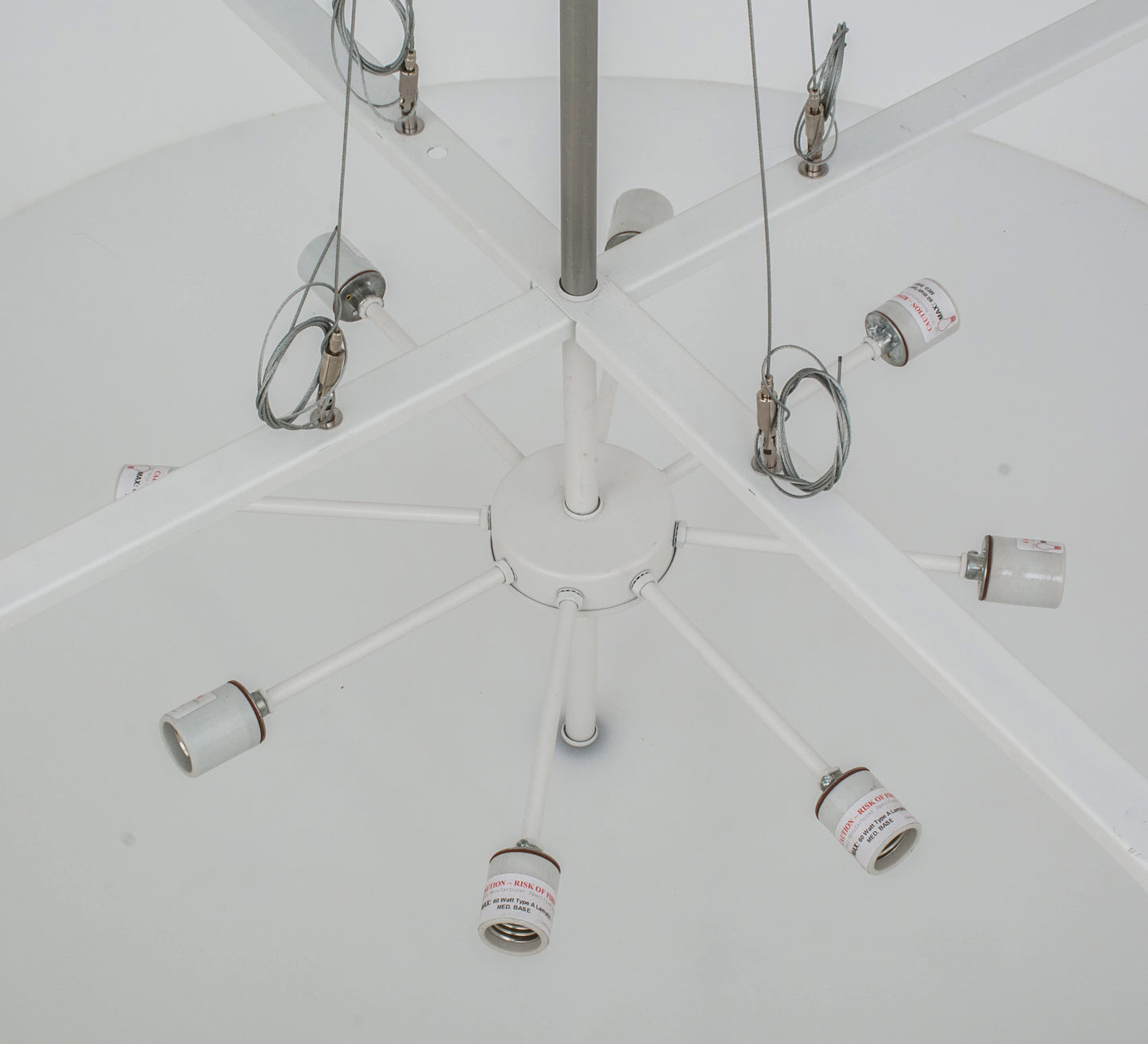 Cilindro 8 Light 48" Wide Suspension Pendant