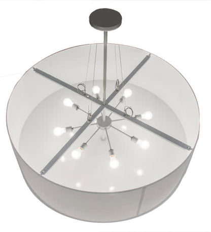 Cilindro 8 Light 48" Wide Suspension Pendant