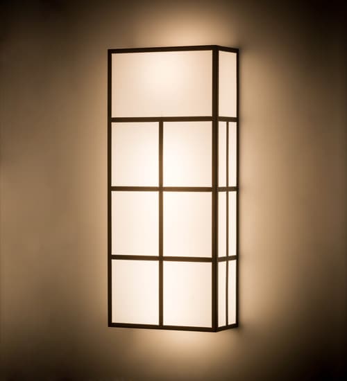 Quadrato 6 Light 42" Tall Wall Sconce