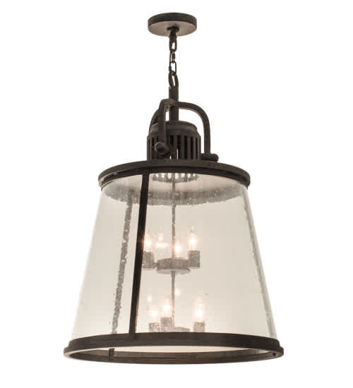Steadman 6 Light 26" Wide Taper Candle Pendant