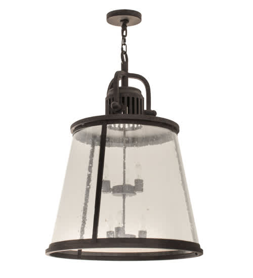 Steadman 6 Light 26" Wide Taper Candle Pendant
