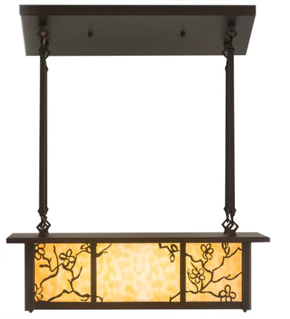 Foliage 2 Light 12" Wide Linear Pendant