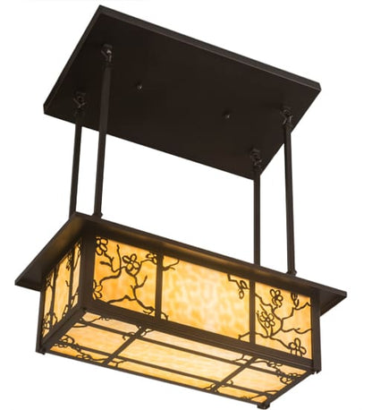 Foliage 2 Light 12" Wide Linear Pendant
