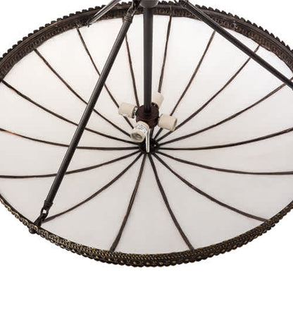 Shansky 4 Light 31" Wide Semi-Flush Bowl Ceiling Fixture