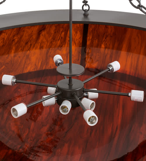 Vesuvius 12 Light 62" Wide Pendant