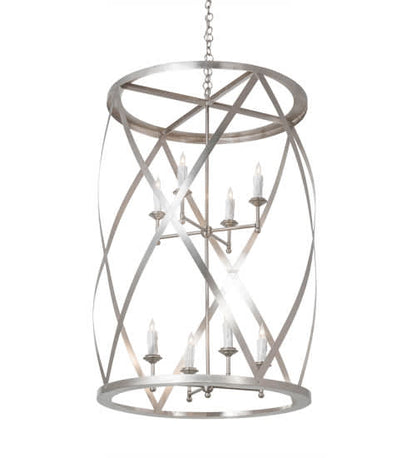 Desmond 8 Light 30" Wide Taper Candle Pendant
