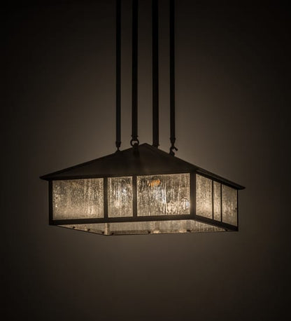 Mission 3 Light 25" Wide Pendant