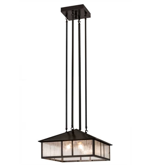 Mission 3 Light 25" Wide Pendant
