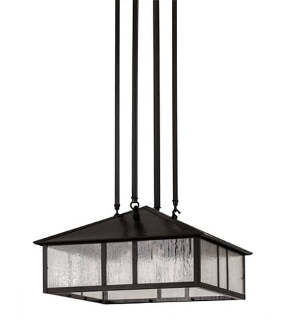 Mission 3 Light 25" Wide Pendant