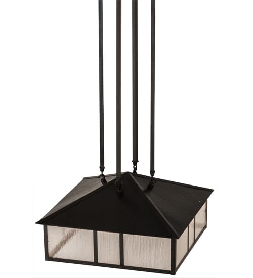 Mission 3 Light 25" Wide Pendant