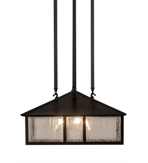 Mission 3 Light 25" Wide Pendant