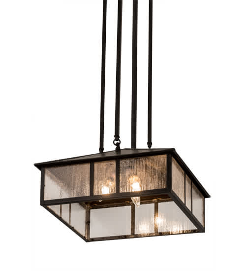 Mission 3 Light 25" Wide Pendant