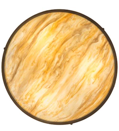 Dionne 3 Light 30" Wide Semi-Flush Bowl Ceiling Fixture - Cafe-Noir Finish
