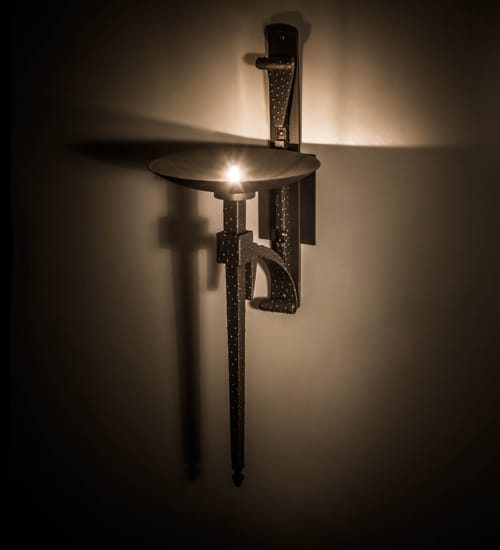 Gothic 34" Tall Wall Sconce