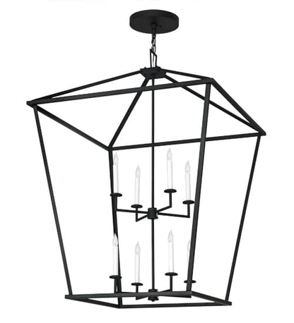Kitzi 8 Light 51" Wide Taper Candle Pendant