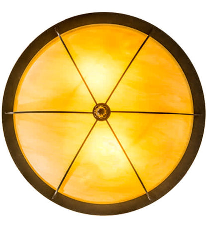 Dominga 2 Light 24" Wide Flush Mount Bowl Ceiling Fixture