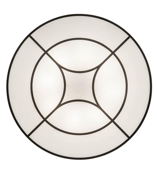 Revival Deco Cilindro 8 Light 60" Wide Semi-Flush Drum Ceiling Fixture