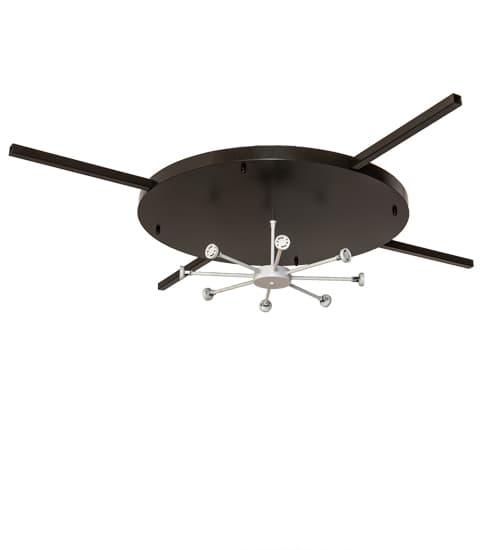 Revival Deco Cilindro 8 Light 60" Wide Semi-Flush Drum Ceiling Fixture