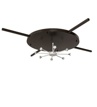 Revival Deco Cilindro 8 Light 60" Wide Semi-Flush Drum Ceiling Fixture