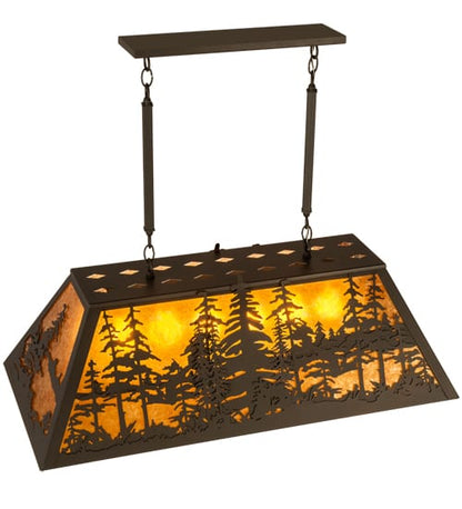 Tall Pines 6 Light 36" Wide Linear Pendant