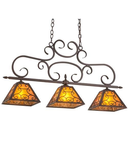 Bandolei 3 Light 10" Wide Linear Pendant