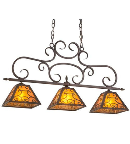 Bandolei 3 Light 10" Wide Linear Pendant